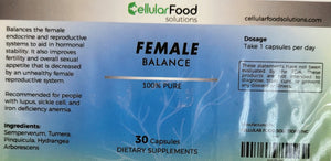 Dr. Sebi Female Balance