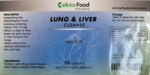 Dr. Sebi Lung And Liver Detox