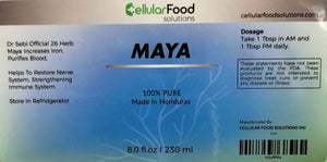 Dr. Sebi 26 Herb Maya NOW BACK IN STOCK !